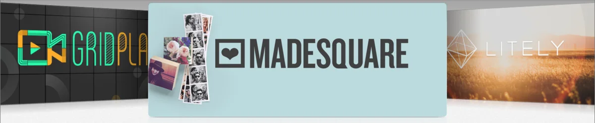 MADESQUARE featured in a banner on the App Store